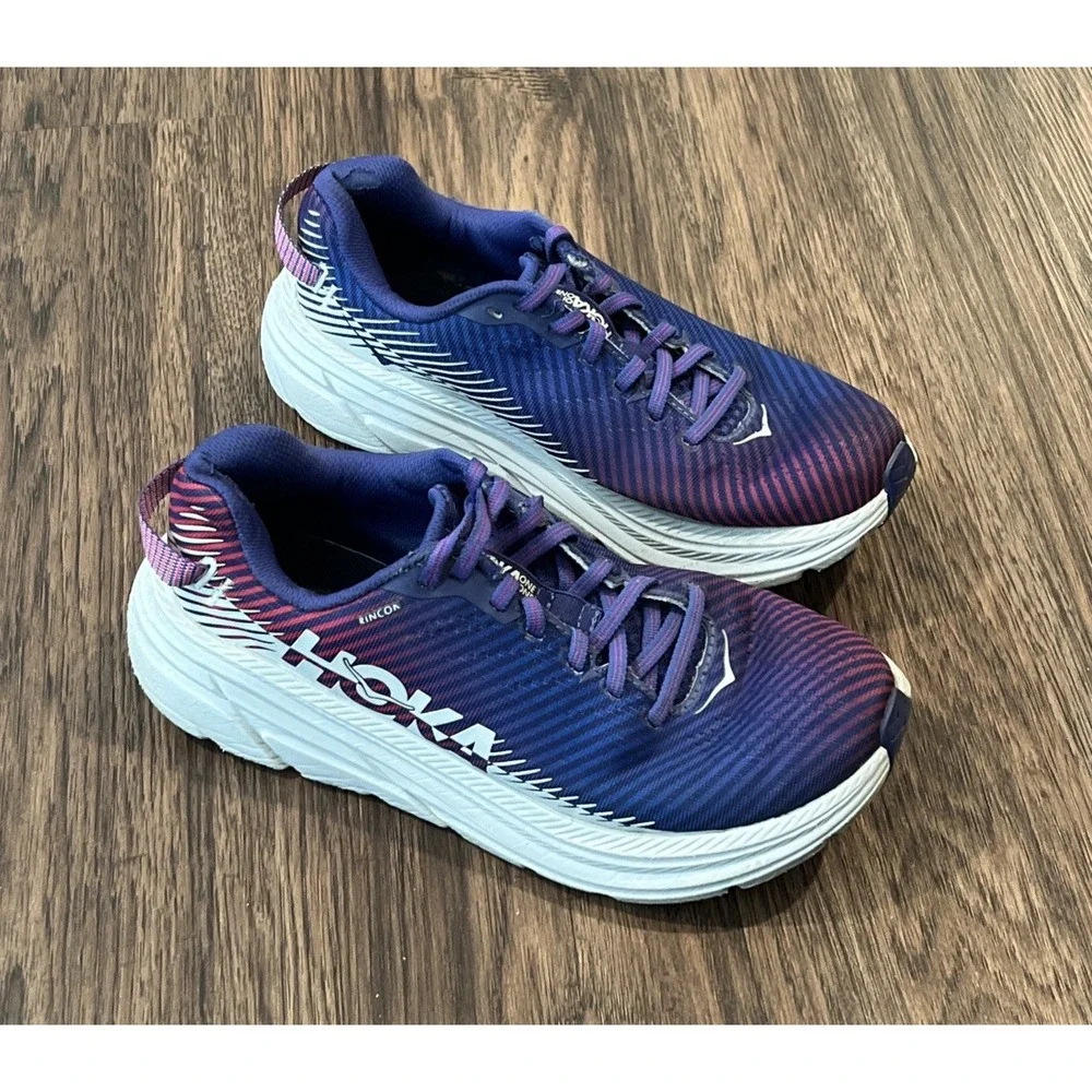 Hoka One One Womens Rincon 2 1110515 CBAI Blue Running Shoes Sneakers Size 6.5